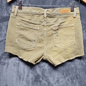 Denim&Co Olive Jean Shorts